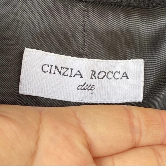 Cinzia rocca alpaca/wool coat size 2 - Picture 14 of 15